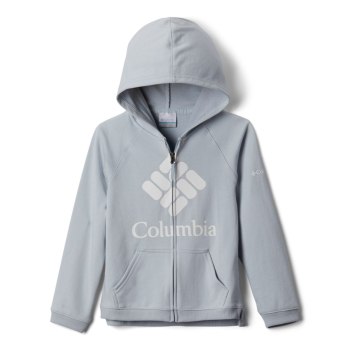 Columbia Hoodie Meisjes, Branded French Terry Full Zip Grijs, 96KNTWLZE